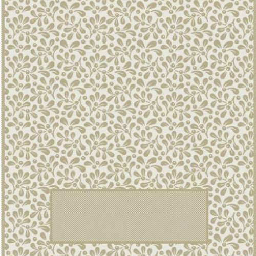 Asciughino chierese " berries 2021" cm 57 x 78 oro