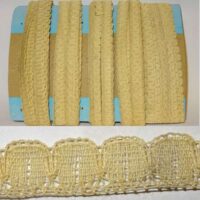 Kit 10,5 metri trina a petali per merletto rinascimento mm 10