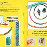 Tubolare in metallo "drahtschmuck stricke"