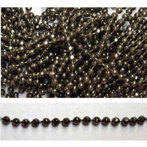 Catena alluminio maglia doppia ovale mm 24x17 oro satinato, vendita a multipli di 50 cm