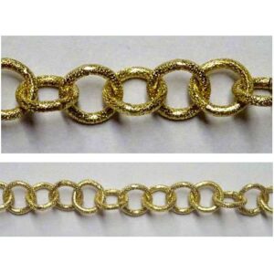 Chiusura per borsetta rettangolare zigrinata colore argento cm 12