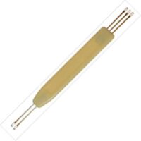 Swiss straw embroidery needle/ supporto con 2/3 aghi per ricamo di paglia svizzero