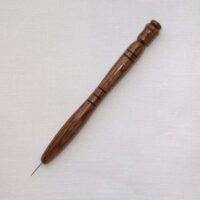 Punteruolo foradisegni in legno di morta (legno fossile) tombolo & disegni made in italy