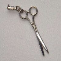 Charme in argento 925 ciondolo "forbici sarta lunghe " cm 4,1 x 1,6 by roberta dazzini