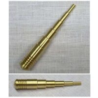 Scaletta per hedebo t&d, in ottone da mm 3,5 a mm 11, tornito a mano made in italy