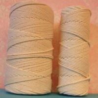Cotone/poliestere macrame' mm 2,5/ mt 70,  80% cotone /20% poliestere