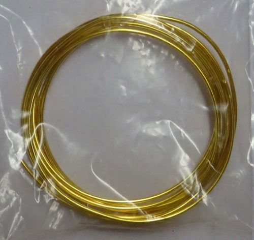 Filo alluminio  mm 2 colore dorato