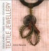 Textile jewellery, jana novak
