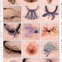 Textile jewellery, jana novak