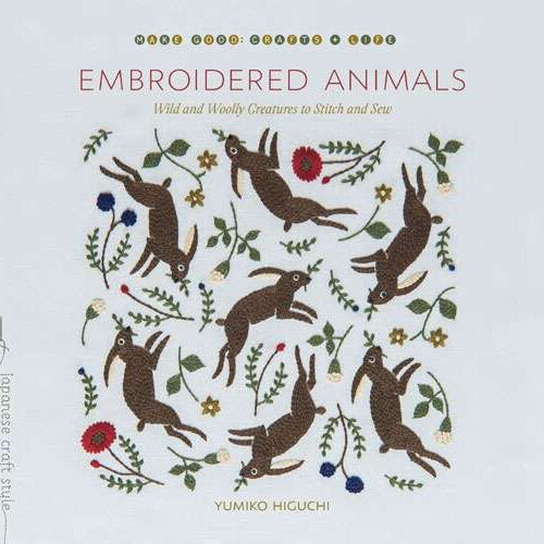Embroidered animals, yumiko higuchi