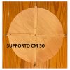 Supporto per tombolo piatto da cm 50 orientabile e regolabile in altezza - immagine 2