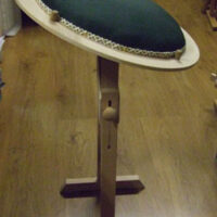 Supporto per tombolo piatto + tombolo piatto da cm 40