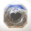 Spilli in acciaio al carbonio extra fini mm 0,50 x 30 gr 100 con cuore puntaspilli - immagine 2