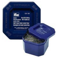 Prym 024192 spilli acciaio extra fini n°8/ mm 34 x 0,60