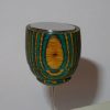 Calamita con spillone in legno multicolor 8° "tombolo e disegni"