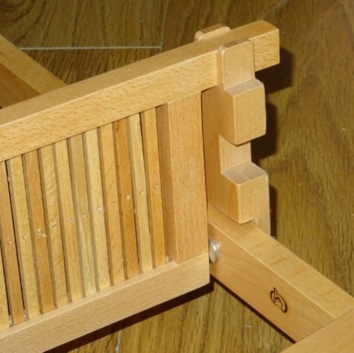 Telaio tessitura da tavolo, 1 pettine liccio,   tessuto cm 50 di larghezza massima - immagine 4