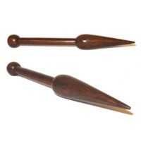 Fusello per arazzi  in  palissandro-rosewood cm 18/ tapestry bobbin