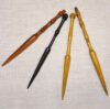 Fusello per arazzi  in  ebano cm 18 / tapestry bobbin - immagine 3