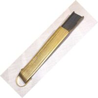 Struttura ventaglio legno crachele oro pavone merletto 6,5