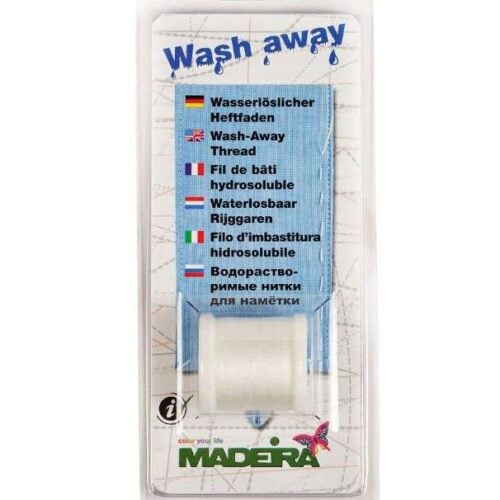 Wash away madeira 9660 filo per imbastire idrosolubile 200 mt