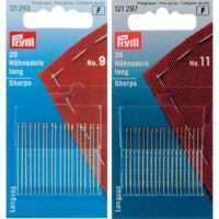 Aghi prym sharps con cruna tonda dorata n° 9-11
