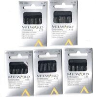 Aghi milward embroidery/ricamo cruna lunga n° 5-7-8-9-10
