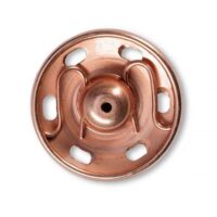 Bottoni a pressione prym 341802, diametro mm 30  colore rame 2 bottoni