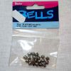 Campanellini mm 6, colore argento 24 pezzi