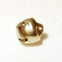 Campanellini mm 6, colore oro, 144 pezzi