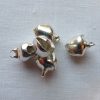 Campanellini mm 6 x 8  colore argento, 100 pezzi - immagine 2