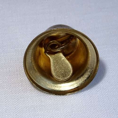 Campanellina mm 13 x 20 colore oro - immagine 2