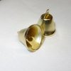 Campanellina mm 17 x 22 colore oro, 10 pezzi