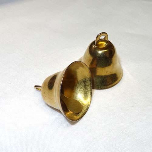 Campanellina mm 18 x 26 colore oro, 1 pezzo