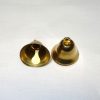 Campanellina mm 18 x 26 colore oro, 1 pezzo - immagine 2