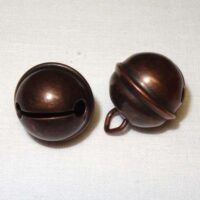Campanellino mm 29 colore rame scuro