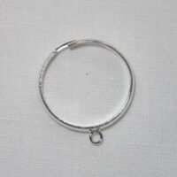 Anello regolabile con 1 anellino  da cm 1,7 a 2,3