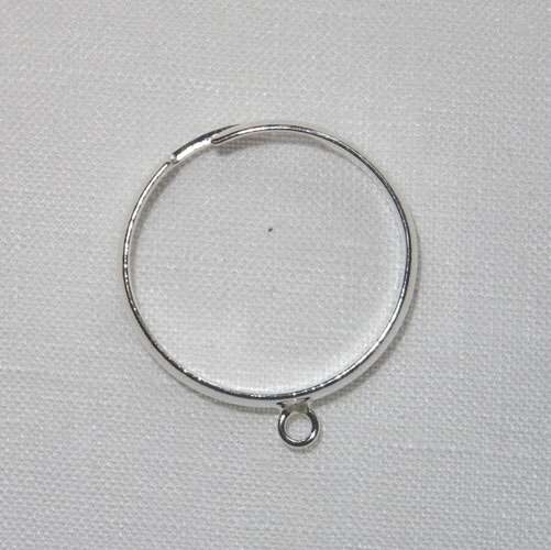 Anello regolabile con 1 anellino  da cm 1,7 a 2,3 - immagine 2