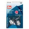Spille per distintivi con piastrina mm 27/ 4 pezzi, prym 081405