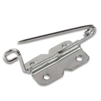 Spille per distintivi con piastrina mm 27/ 4 pezzi, prym 081405