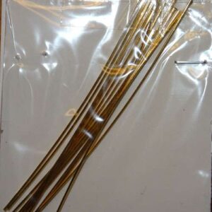 Spillone decorativo, struttura per spilla cm 13,5 fiore con brillantino by roberta dazzini