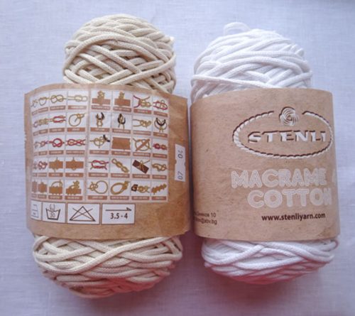 Cotone macrame' n°4  80% cotone/20% poliestere