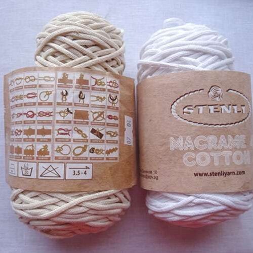 Cotone macrame' n°4  80% cotone/20% poliestere