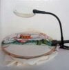 Lente da telaio con pinza dmc - immagine 2