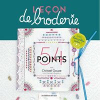 Lecon de broderie: 54 points,  elbaz