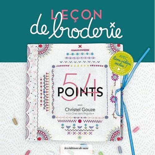Lecon de broderie: 54 points,  elbaz