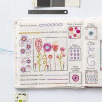 Lecon de broderie: 54 points,  elbaz
