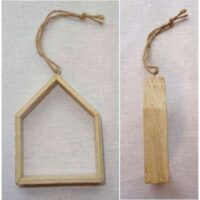 Capanna in legno cm 8 x 10 x 2