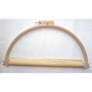 Portalavoro in legno scuro, 1 bacinella + portafili + 1 cassetto