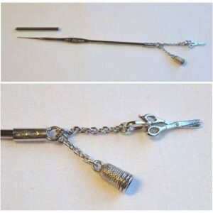 Chiusura rettangolare argento 3+3 attacchi/cm 2,0 x 0,8