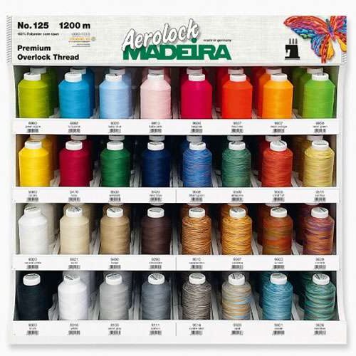 Aerolock madeira nm 125, miniking 1200 metri, tinta unita e multicolor